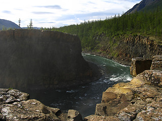 Image showing Mountain river