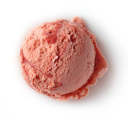Image showing Ice cream ball