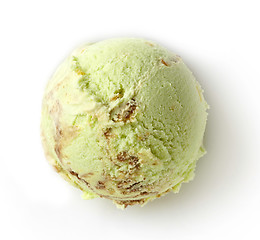 Image showing Ice cream ball