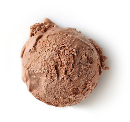 Image showing Ice cream ball