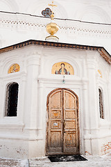 Image showing Abalak. Entrance to Sacred Znamensky temple