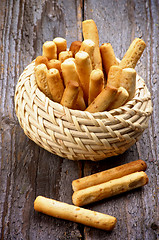 Image showing Bread Sticks