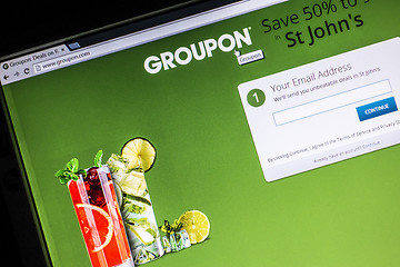 Image showing Groupon Website
