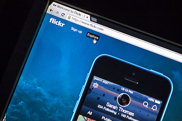 Image showing Flickr