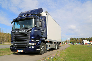 Image showing Blue Scania R500 V8 Truck