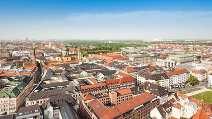 Image showing panorama Munich