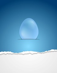 Image showing Easter egg vector background