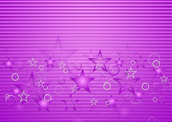 Image showing Bright purple concept design