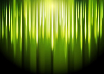 Image showing Bright green glowing vector backdrop. Gradient mesh