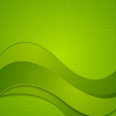 Image showing Bright wavy vector design