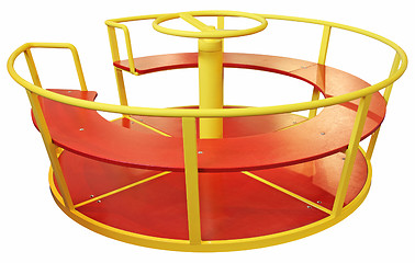 Image showing Children's carousel