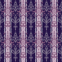 Image showing Seamless wallpaper pattern.