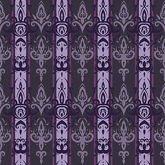 Image showing Seamless wallpaper pattern.