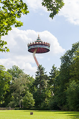 Image showing KAATSHEUVEL/THE NETHERLANDS - MAY 23th, 2014: Efteling park ride