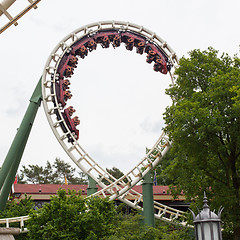 Image showing KAATSHEUVEL/THE NETHERLANDS - MAY 23th, 2014: Efteling park ride