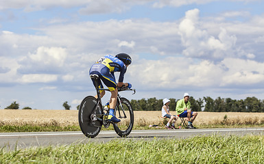 Image showing The Cyclist Chris Sorensen