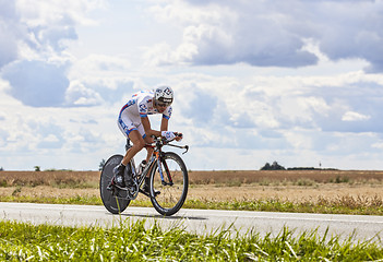 Image showing The Cyclist Thibaut Pinot