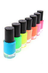 Image showing nail polish isolated on the white background