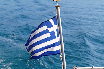 Image showing Greek flag