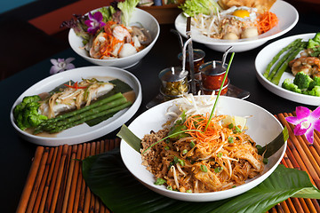 Image showing Thai Food Dishes