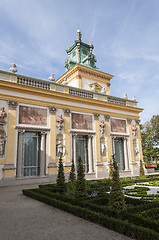 Image showing Wilanow Palace, Warsaw, Poland.