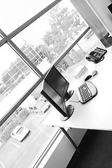 Image showing office desk