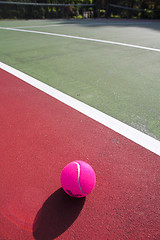 Image showing tennis court