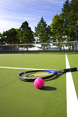 Image showing tennis ball
