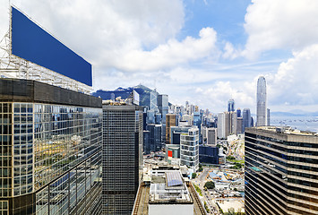 Image showing Hong Kong skyline