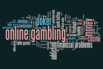 Image showing Internet gambling