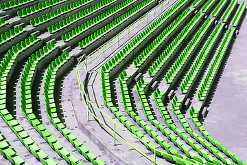 Image showing Audience seats