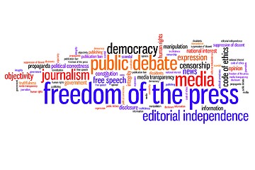 Image showing Media freedom