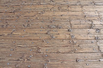 Image showing Wooden planks background