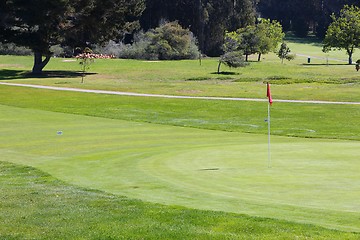 Image showing Golf course