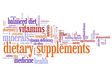 Image showing Dietary supplements