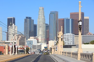 Image showing Los Angeles skyline