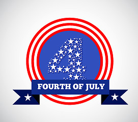 Image showing 4th july american independence