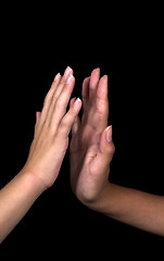 Image showing hand signs