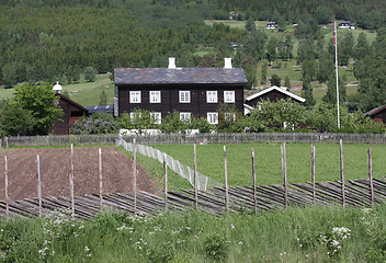 Image showing Old Norwegian building