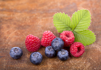 Image showing variety of berries