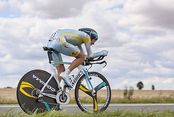 Image showing The Cyclist Janez Brajkovic