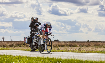 Image showing The Cyclist Van Den Broeck Jurgen