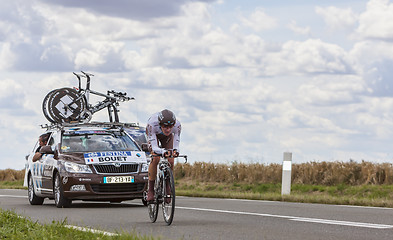 Image showing The Cyclist Maxime Bouet 