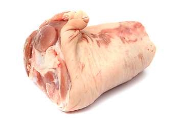 Image showing raw pig knuckle 