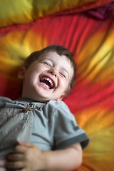 Image showing baby laughing