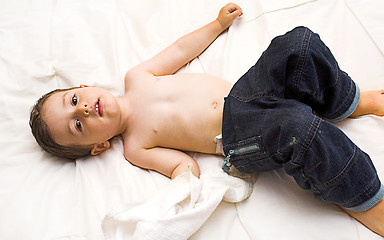 Image showing baby posing