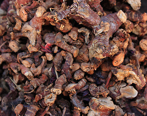 Image showing Spices and herbs on market