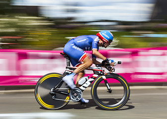 Image showing The Cyclist David Zabriskie