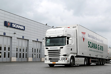 Image showing Scania R410  Euro 6 V8 Semi Truck