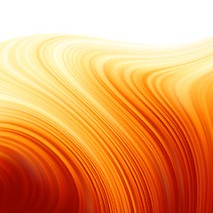 Image showing Abstract smooth lines vector background. EPS 8